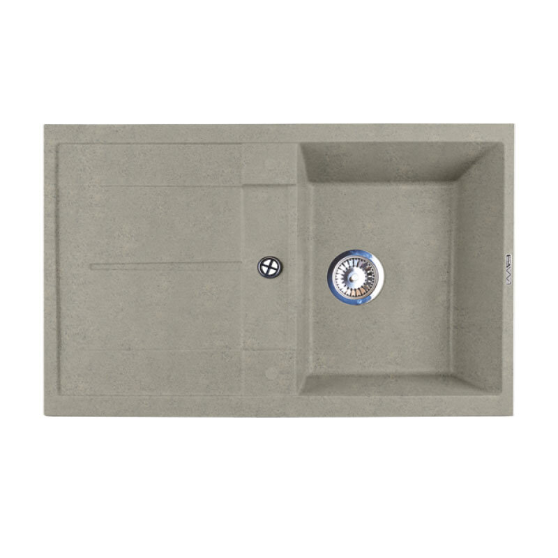 Изображение товара Кухонная мойка Lava L6.SCA 78 см искусственный камень серый с гарантией 10 лет