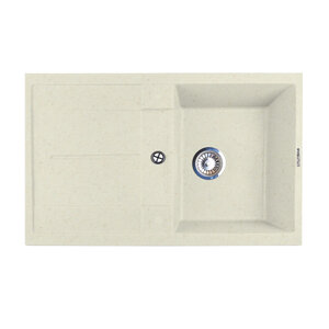 Изображение товара Кухонная мойка Lava L6.VNL, 78 см, материал искусственный камень, цвет VANILLA ваниль