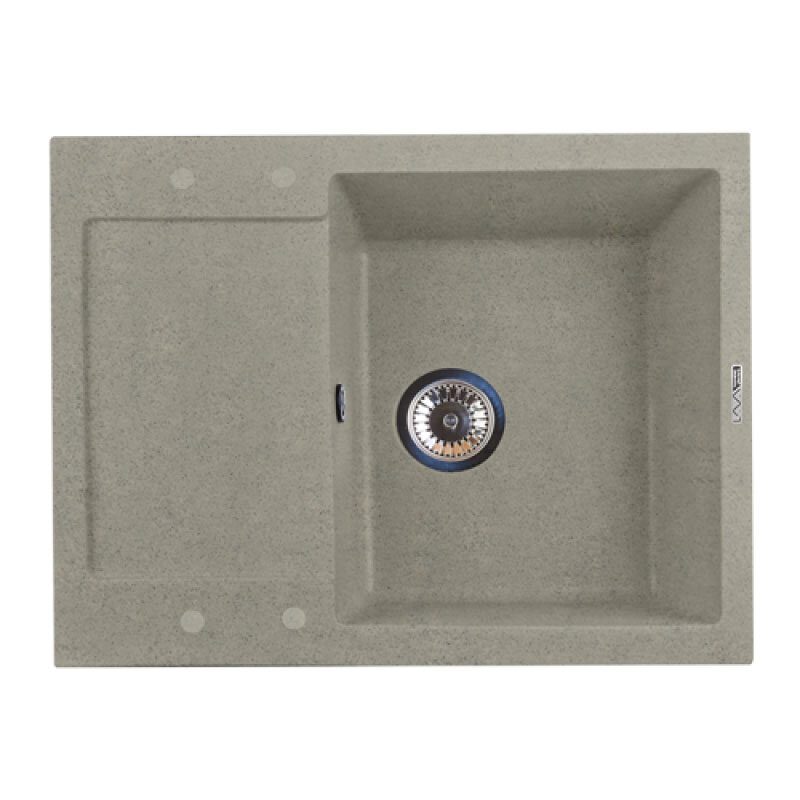 Изображение товара Кухонная мойка Lava L7.SCA из искусственного камня, 62 см, серый цвет