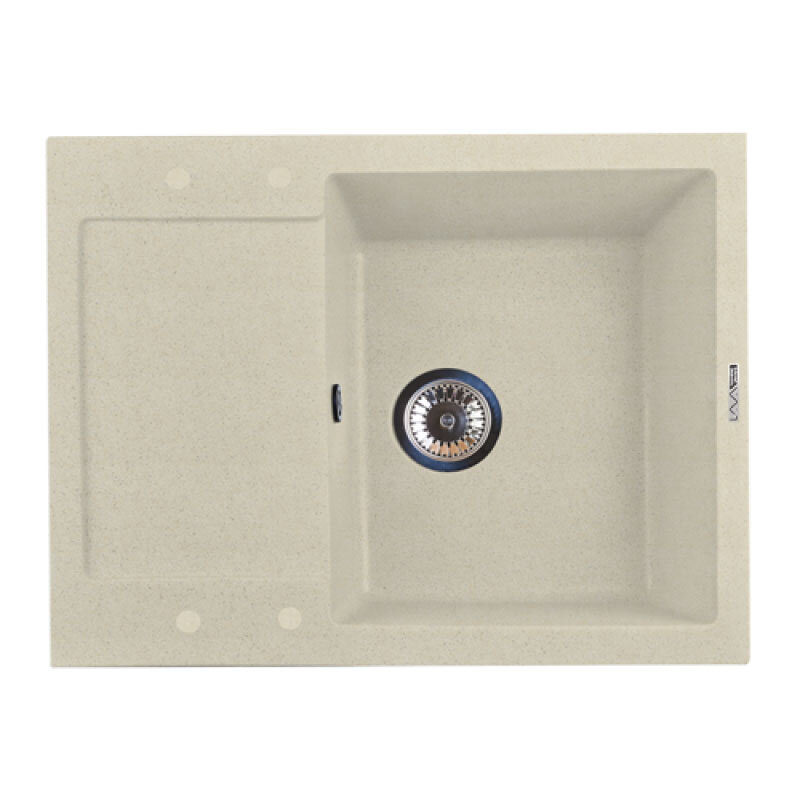 Изображение товара Кухонная мойка Lava L7.CRE 62 см CREMA кремовый, сдвоенное крыло