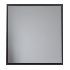 Изображение товара Зеркало Allen Brau Activity 1.340026.AM, 70 см, с LED-подсветкой, с сенсорным выключателем, антрацит матовый/черный браш