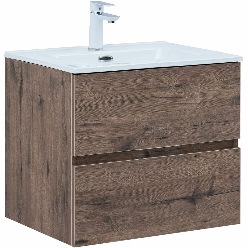 Изображение товара Тумба под раковину Aquanet Алвита New 60 см подвесная влагостойкий ЛДСП