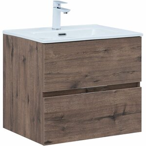 Изображение товара Тумба под раковину Aquanet Алвита New 60 см подвесная влагостойкий ЛДСП