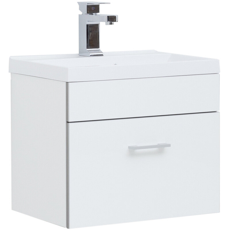 Изображение товара Тумба под раковину Aquanet Верона 207765, 50 см, цвет белый