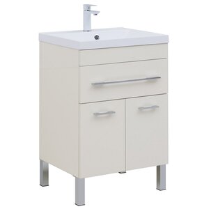Изображение товара Тумба под раковину Aquanet Верона 60 см крем напольная с ящиками и дверцами