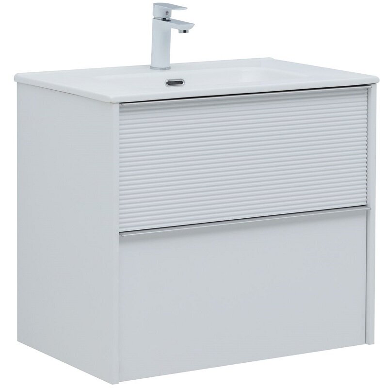 Изображение товара Подвесная тумба под раковину Aquanet Вита 330476 70 см белый матовый