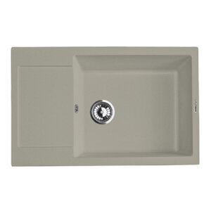 Изображение товара Кухонная мойка Lava L8.SCA, 78 см, материал искусственный камень, цвет SCANDIC серый