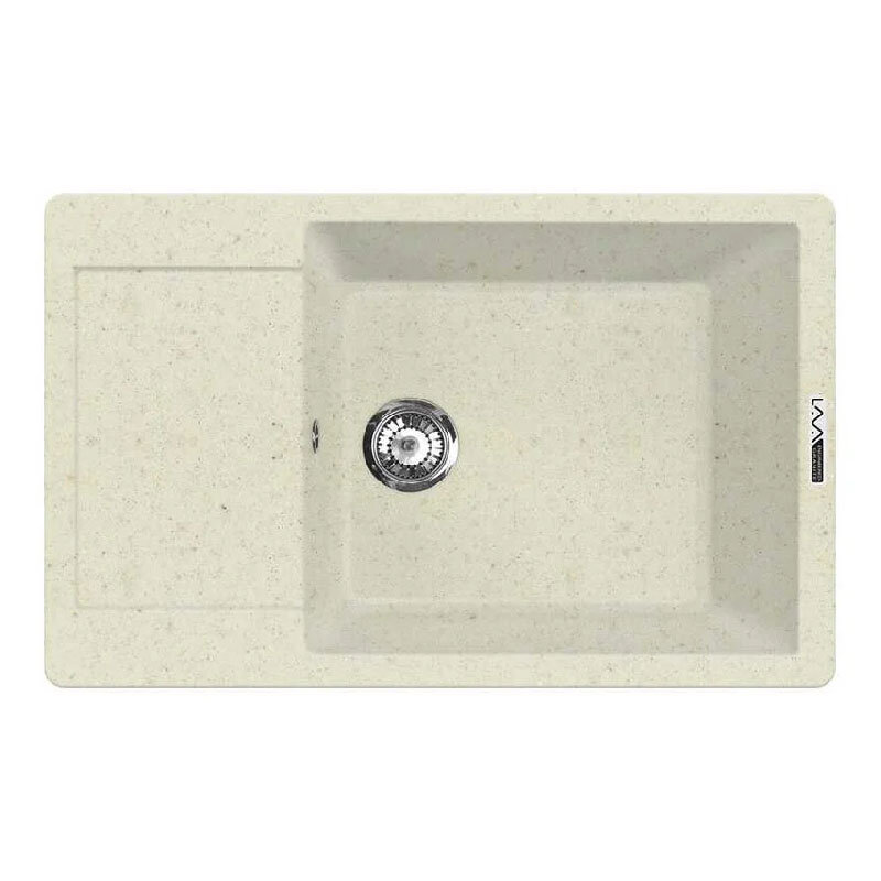 Изображение товара Кухонная мойка Lava L8.VNL 78 см искусственный камень ваниль современная