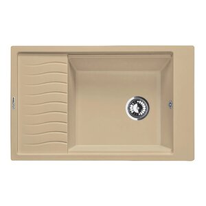 Изображение товара Кухонная мойка Lava L9.DUN, 78 см, материал искусственный камень, цвет DUNE светлый беж