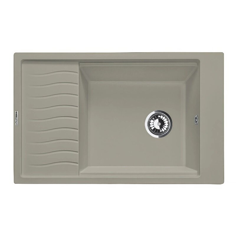 Изображение товара Кухонная мойка Lava L9.SCA, 78 см, искусственный камень, серый цвет