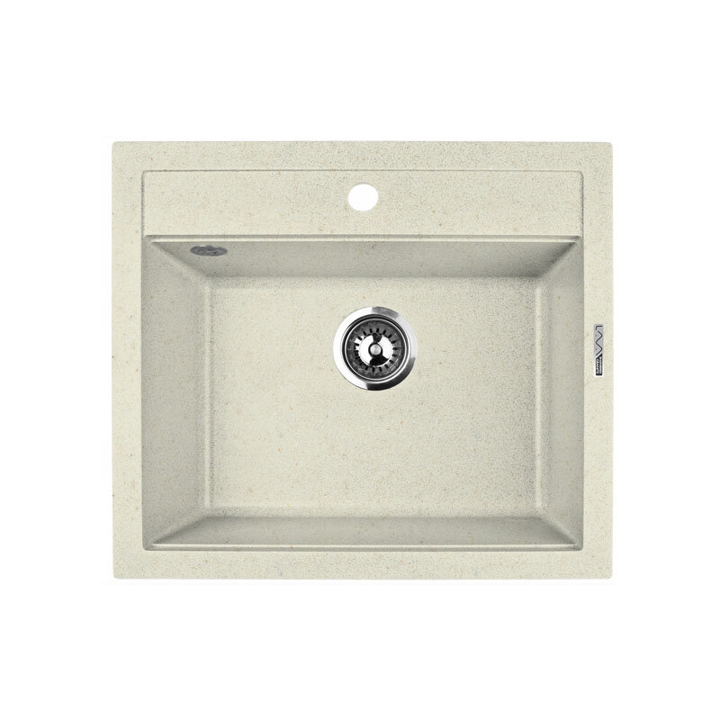 Изображение товара Кухонная мойка Lava Q2.VNL 56 см из искусственного камня ваниль