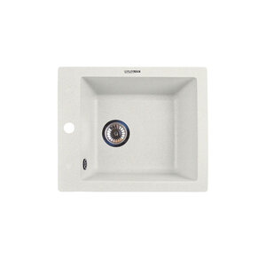 Изображение товара Кухонная мойка Lava Q3.LAT 42.5 см искусственный камень белый LATTE
