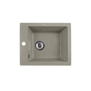 Изображение товара Кухонная мойка Lava Q3.SCA 42.5 см из искусственного камня серый