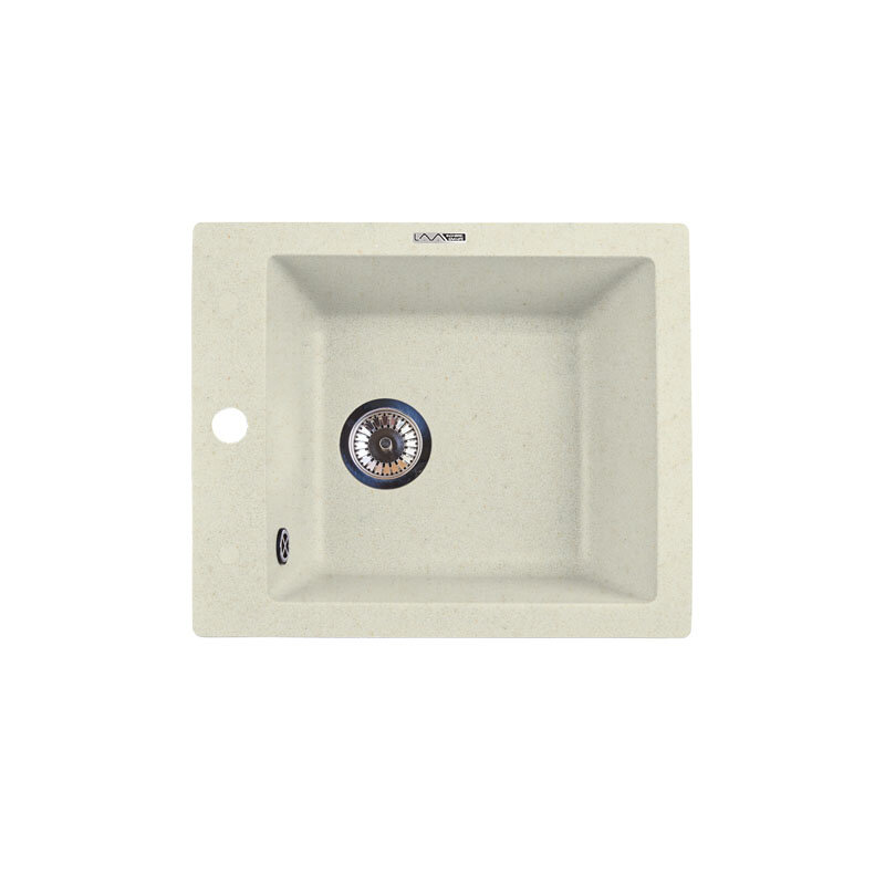 Изображение товара Кухонная мойка Lava Q3.VNL 42.5 см искусственный камень ваниль Россия