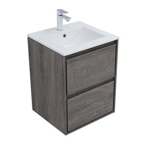 Изображение товара Тумба под раковину Aquanet Милан 336371, 50 см, цвет дуб рошелье