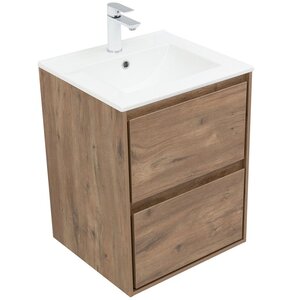 Изображение товара Тумба под раковину Aquanet Милан 336376, 50 см, цвет дуб рустикальный