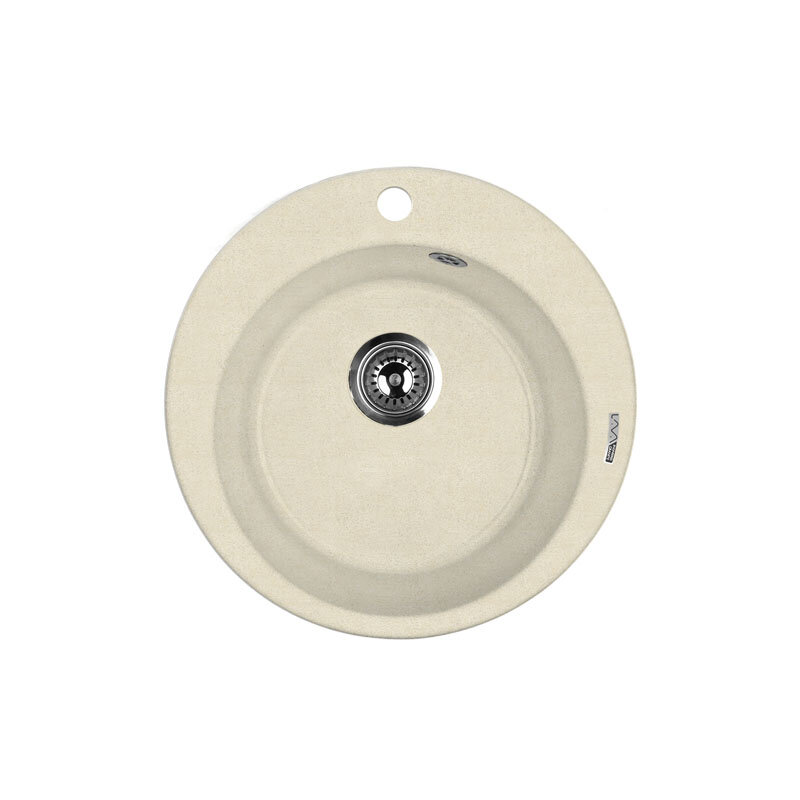 Изображение товара Кухонная мойка Lava R1.CRE 48 см искусственный камень кремовая