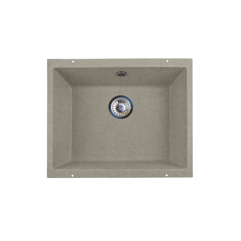 Изображение товара Кухонная мойка Lava U1.SCA, 53.4 см, материал материал искусственный камень, цвет SCANDIC серый Изображение товара Кухонная мойка Lava U1.SCA, 53.4 см, материал материал искусственный камень, цвет SCANDIC серый
