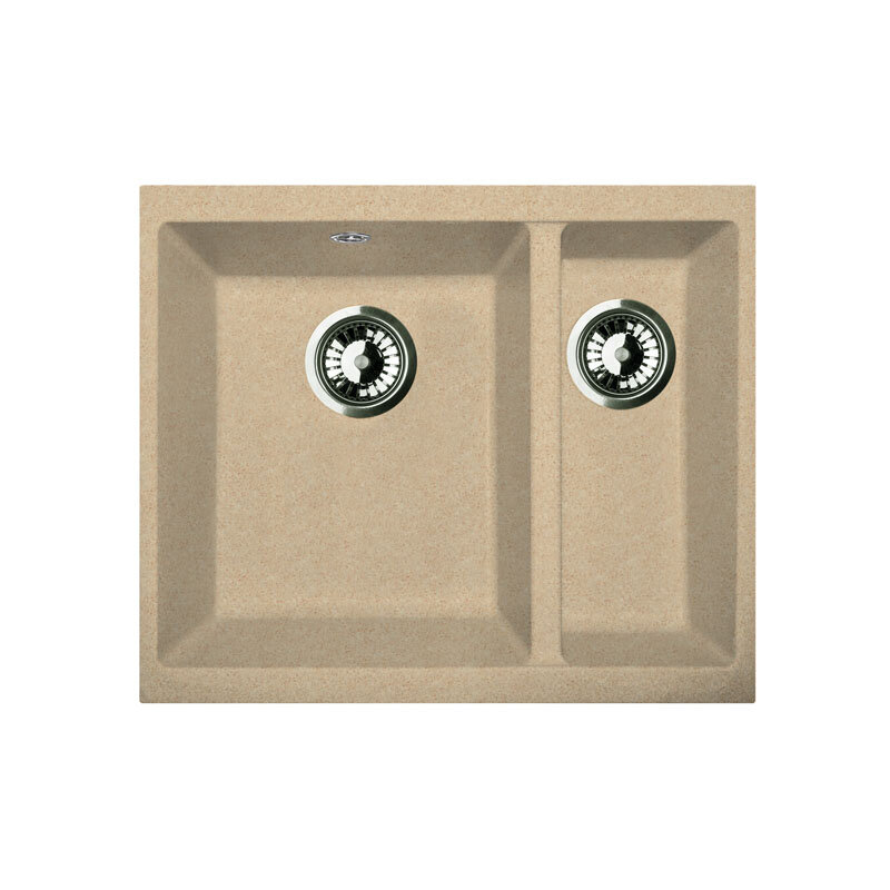 Изображение товара Кухонная мойка Lava U2.DUN, 53.4 см из искусственного камня светлый беж
