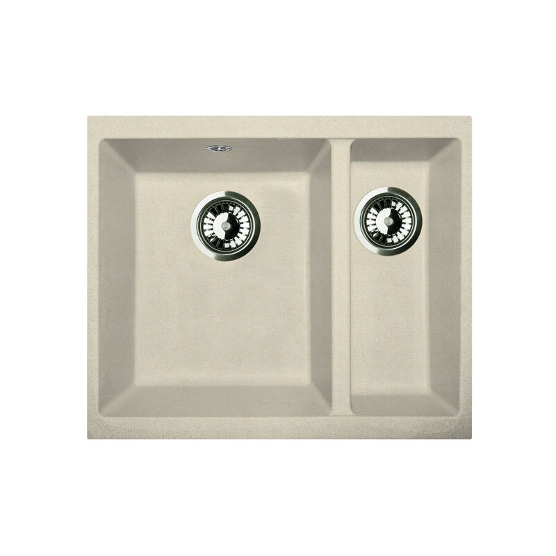 Изображение товара Кухонная мойка Lava U2.CRE 53.4 см из искусственного камня с двумя чашами