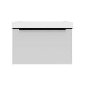 Изображение товара Тумба с раковиной La Fenice Simpla Bianco NFNC-01-SIM-B-60-3-60, 60 см, подвесная, белая матовая