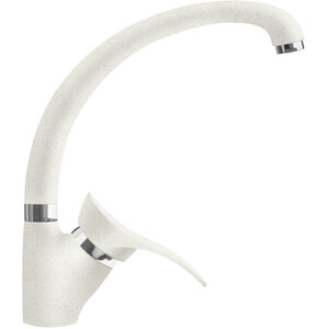 Изображение товара Смеситель для кухонной мойки Lava SG01 LAT белый высокий поворотный