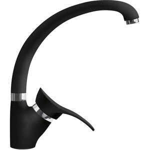 Изображение товара Смеситель для кухонной мойки Lava SG01 LAV, цвет LAVA черный металлик