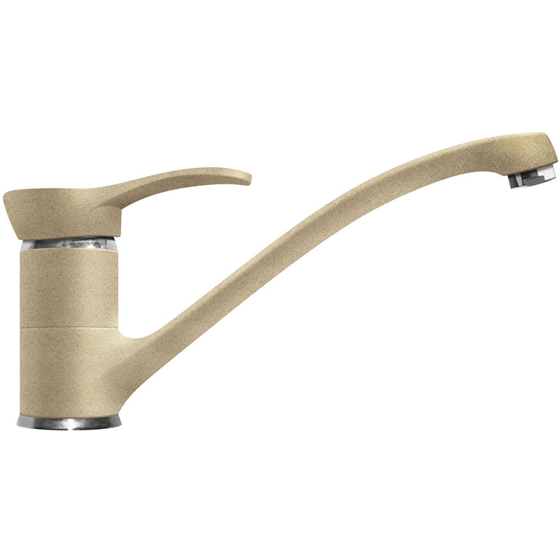 Изображение товара Смеситель для кухонной мойки Lava SG04 DUN, однорычажный, бежевый, Россия