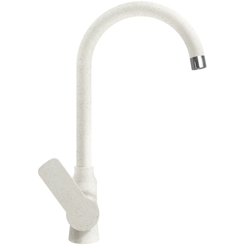 Изображение товара Смеситель Lava SG07 LAT для кухонной мойки LATTE белый