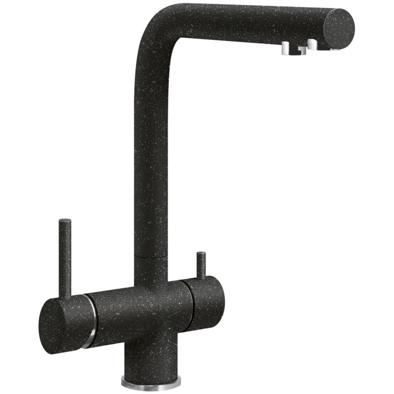 Изображение товара Смеситель для кухонной мойки Lava SG14 BAS с подключением к фильтру черный