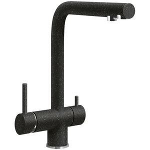 Изображение товара Смеситель для кухонной мойки Lava SG14 BAS, с подключением к фильтру, цвет BASALT черный