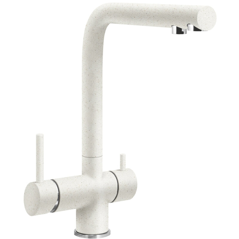 Изображение товара Смеситель для кухонной мойки Lava SG14 LAT с подключением к фильтру белый