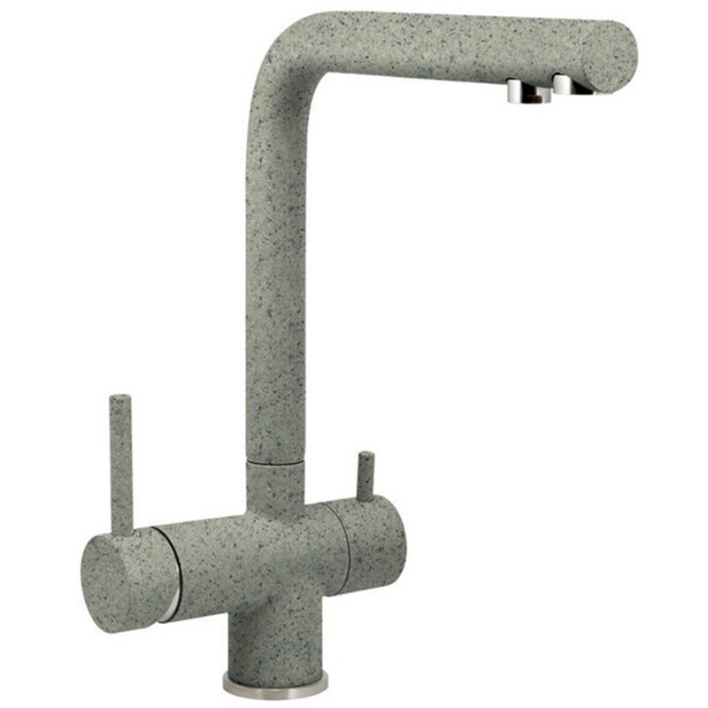 Изображение товара Смеситель для кухонной мойки Lava SG14 SCA, с подключением к фильтру, цвет SCANDIC серый