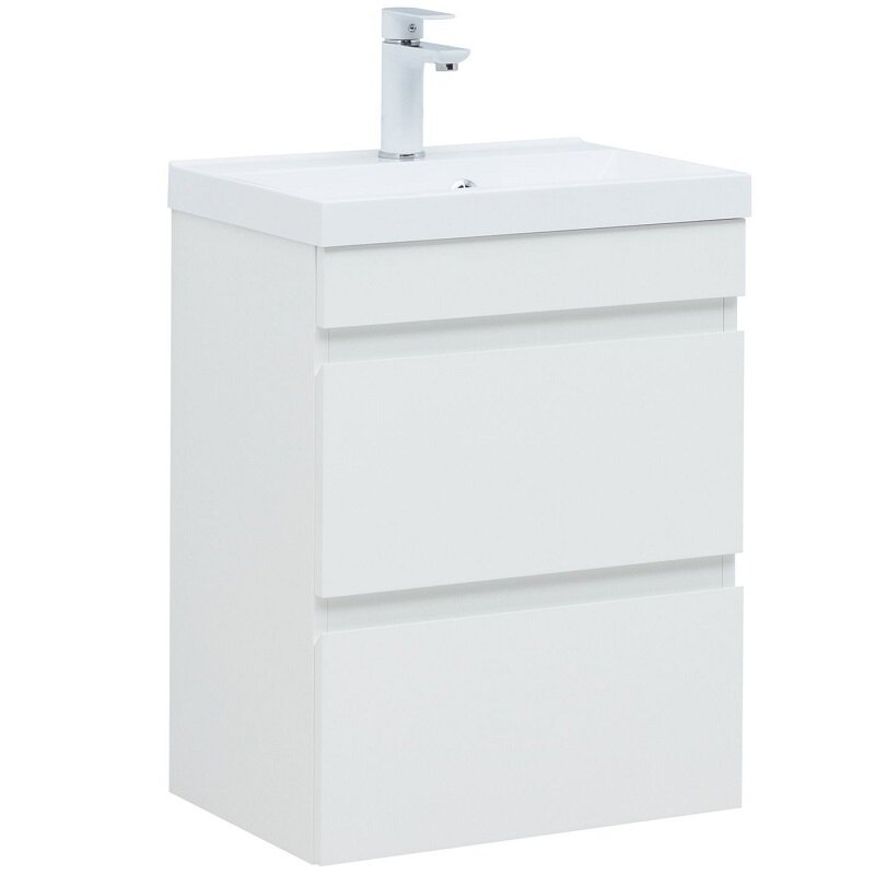 Изображение товара Тумба под раковину Aquanet Нота New 335416, 50 см, цвет белый Изображение товара Тумба под раковину Aquanet Нота New 335416, 50 см, цвет белый