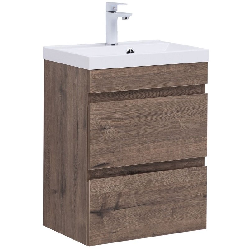 Изображение товара Тумба под раковину Aquanet Нота New 334190 50 см дуб веллингтон табак