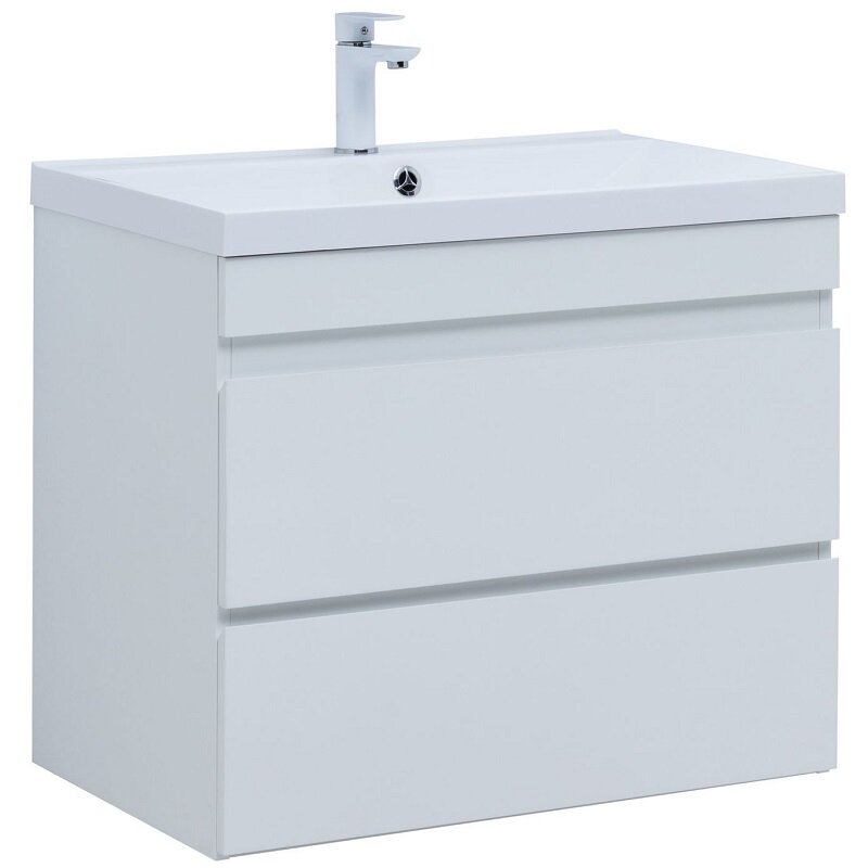 Изображение товара Тумба под раковину Aquanet Нота New 335418, 75 см, цвет белый