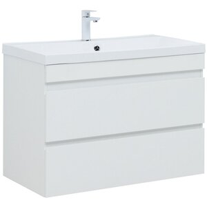 Изображение товара Тумба под раковину Aquanet Нота New 335419, 90 см, цвет белый