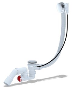 Изображение товара Слив-перелив Aquatek EM321AQ, 60 см, для ванны, полуавтомат, хром 