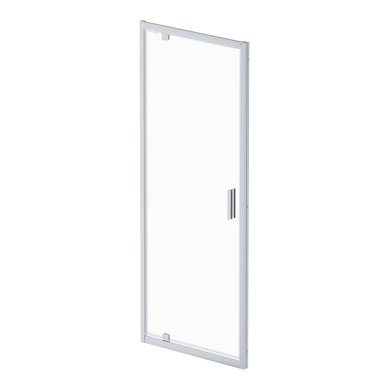 Изображение товара Душевая дверь в нишу Am.Pm Gem W90G-80-1P-MT, распашная, стекло прозрачное
