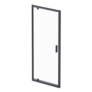 Изображение товара Душевая дверь в нишу Am.Pm Gem W90G-90-1P-BT, 90 см, черный матовый