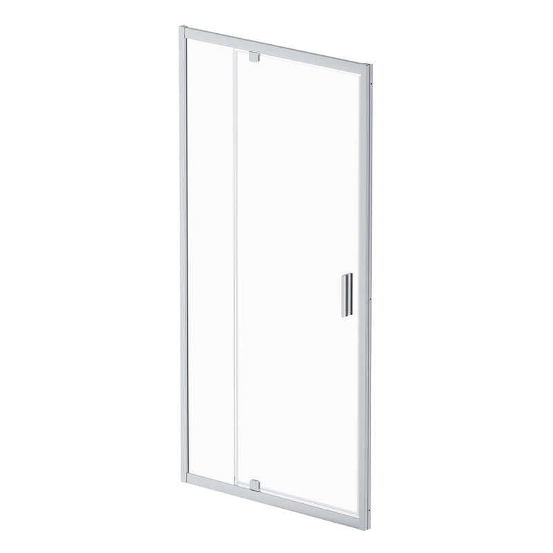 Изображение товара Душевая дверь в нишу Am.Pm Gem W90G-100-1P-MT, 100 см, распашная, стекло прозрачное, профиль хром матовый Изображение товара Душевая дверь в нишу Am.Pm Gem W90G-100-1P-MT, 100 см, распашная, стекло прозрачное, профиль хром матовый