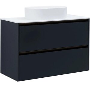 Изображение товара Подвесная тумба для ванной Allen Brau Activity 100 см с подсветкой и искусственным камнем