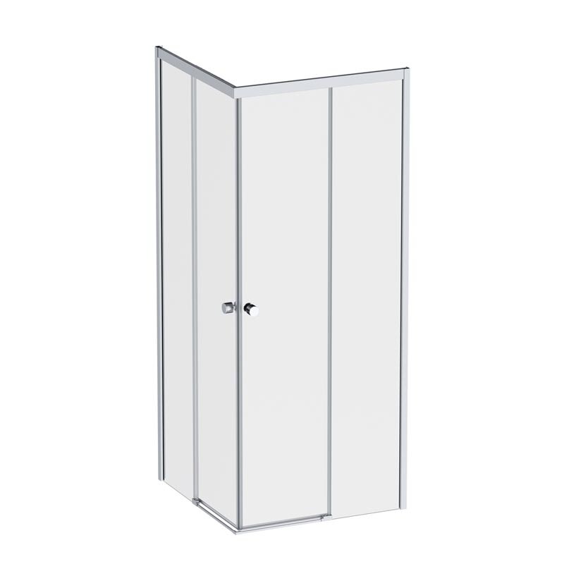 Изображение товара Душевой уголок Am.Pm X-Joy W94G-403-8080-MT1K 80x80 см раздвижной стекло с матовым профилем