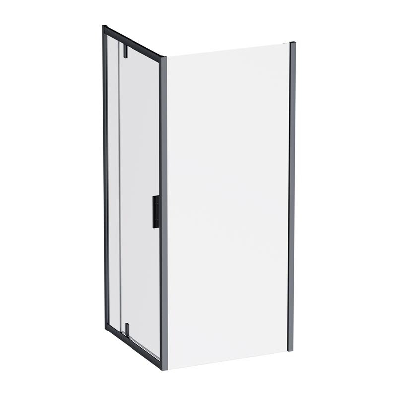 Изображение товара Душевой уголок Am.Pm Gem W90G-404-9090-BT 90x90 см прозрачное стекло черный матовый профиль