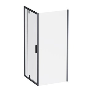 Изображение товара Душевой уголок Am.Pm Gem W90G-404-9090-BT, 90 x 90 см, стекло прозрачное, профиль черный матовый