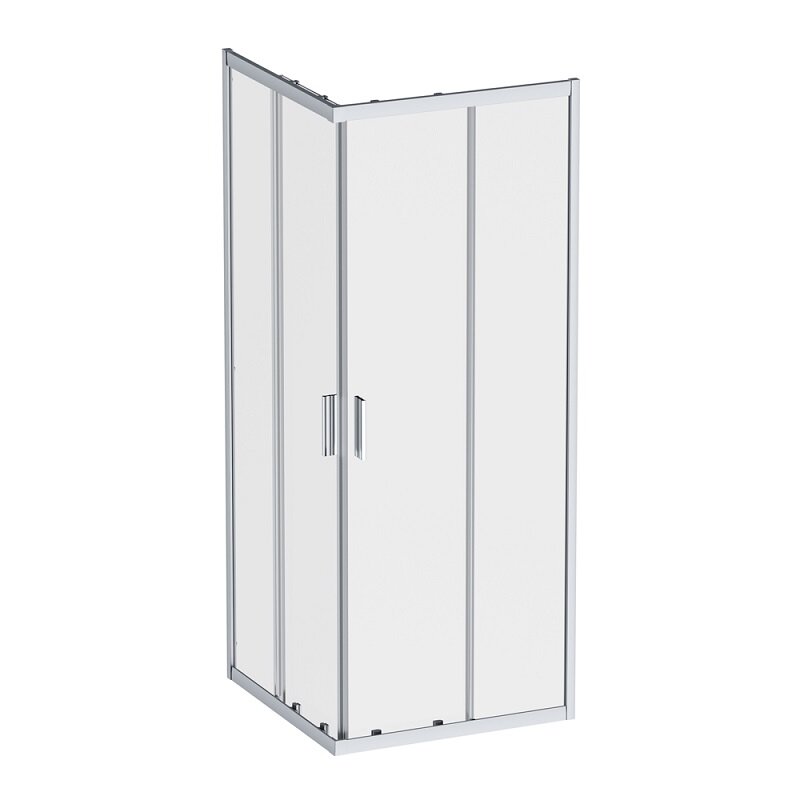 Изображение товара Душевой уголок Am.Pm Gem W90G-403-8080-MT 80x80 см хром матовый с раздвижными дверями