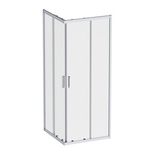 Изображение товара Душевой уголок Am.Pm Gem W90G-403-8080-MT, 80 x 80 см, стекло прозрачное, профиль хром матовый