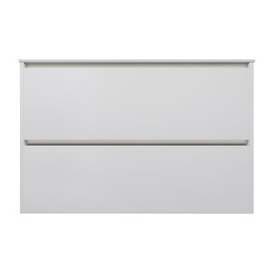 Изображение товара Тумба под раковину Allen Brau Activity 1.34014.WM, 100 см, подвесная, с LED подсветкой, белый матовый/олива браш
