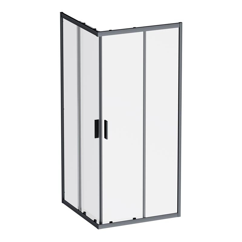 Изображение товара Душевой уголок Am.Pm Gem W90G-403-9090BT, 90 x 90 см, стекло прозрачное, профиль черный матовый Изображение товара Душевой уголок Am.Pm Gem W90G-403-9090BT, 90 x 90 см, стекло прозрачное, профиль черный матовый