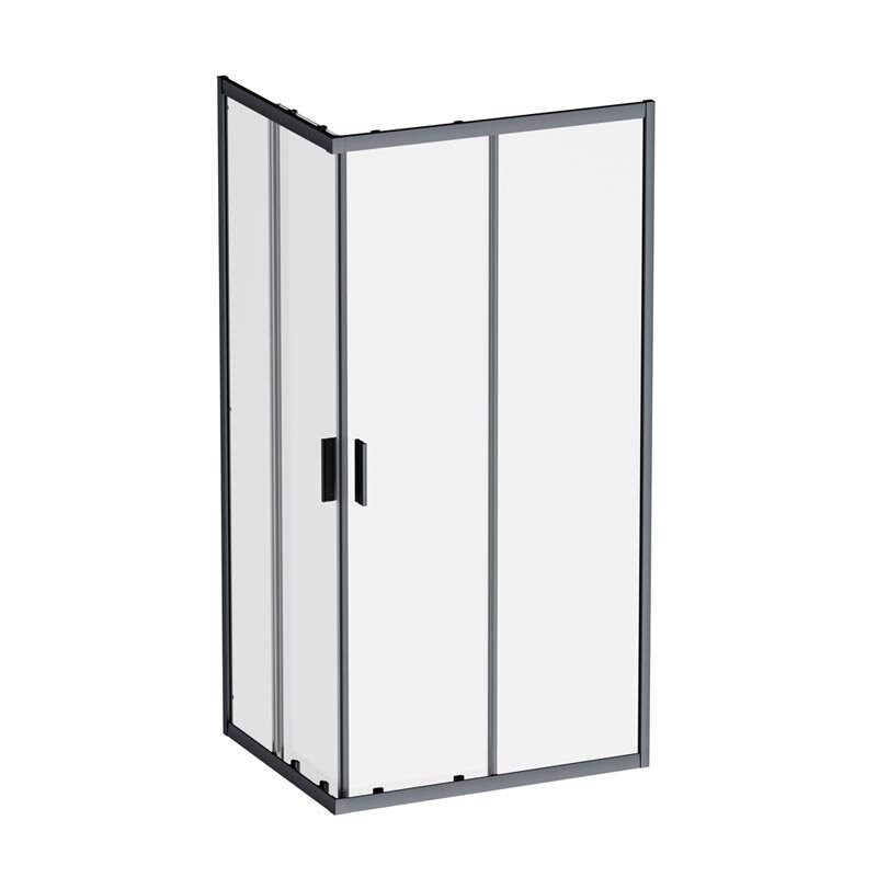 Изображение товара Душевой уголок Am.Pm Gem W90G-403-100280-BT 100x80 см черный матовый